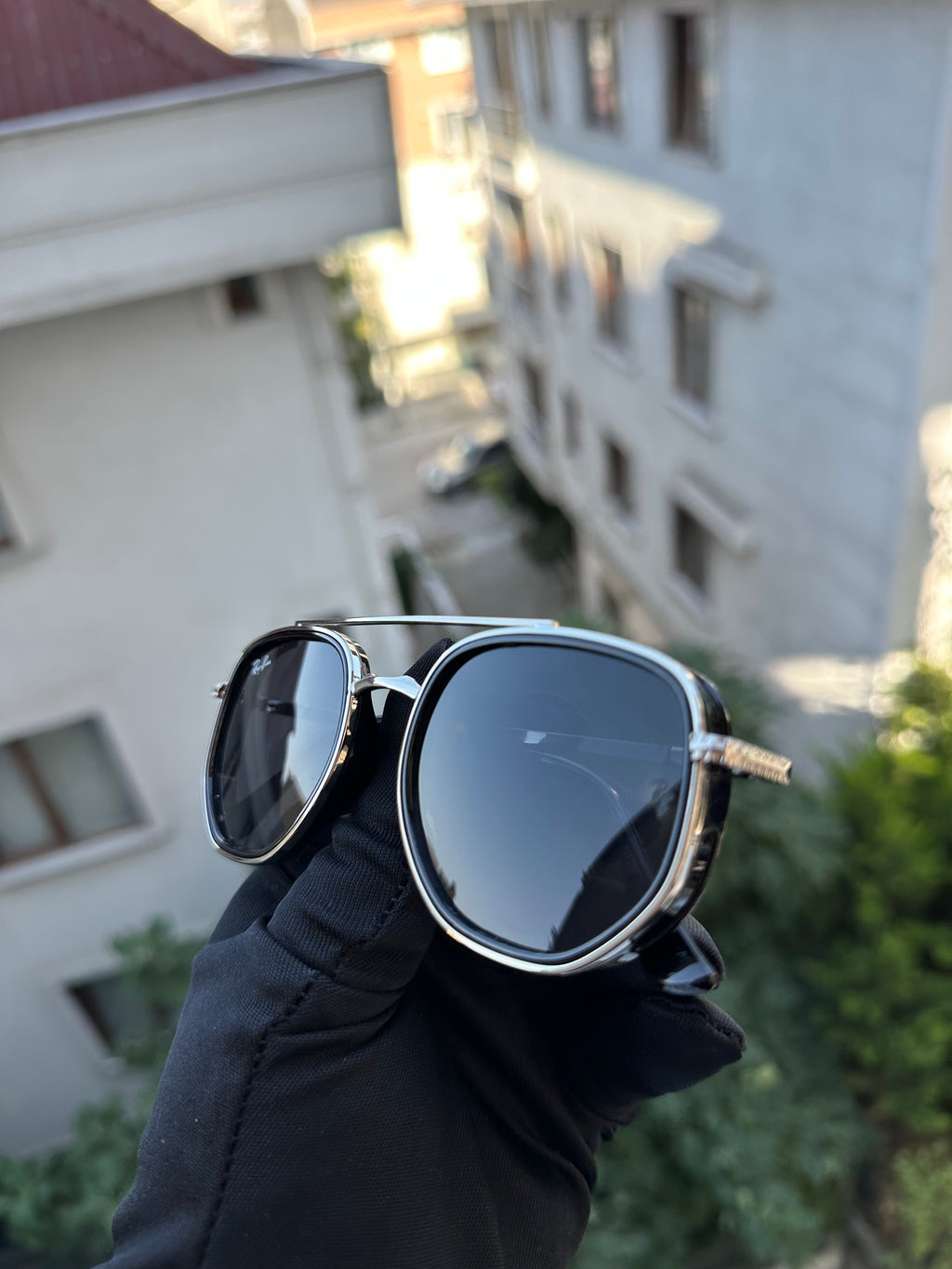RYB011 RB Gümüş Çerçeve Güneş Gözlüğü