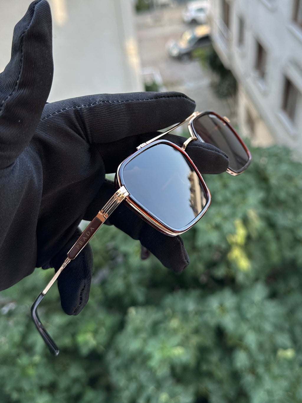 PRD014 Premium Kahve Güneş Gözlüğü